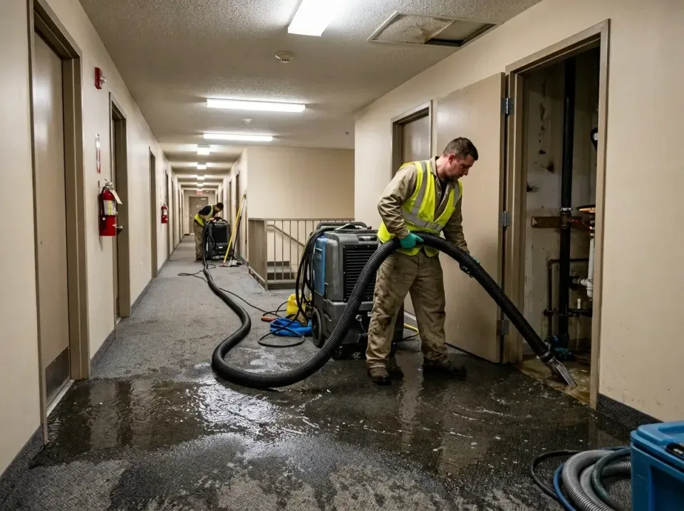 multi-unit-apartment-hallway-f-005 — frequently asked questions, Emergency Burst Pipe Water Extraction & Removal in Englewoo…